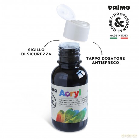 Primo Col Acrilico Fine 125ml Ne