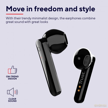 Primo Touch Bt Earphones Black