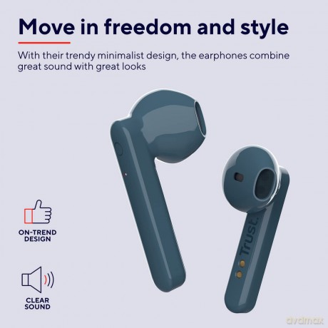 Primo Touch Bt Earphones Blue