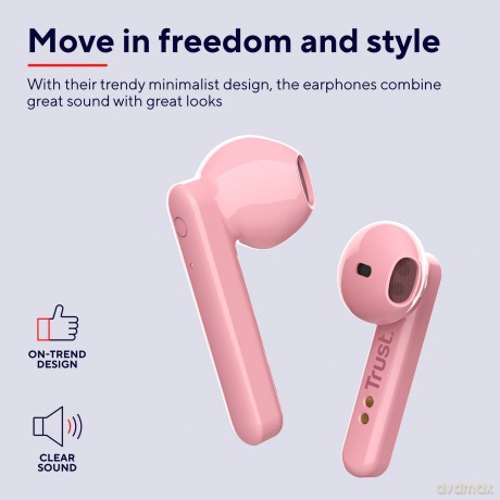 Primo Touch Bt Earphones Pink
