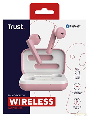 Primo Touch Bt Earphones Pink