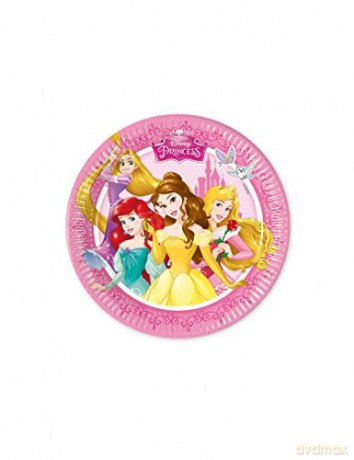 Principesse Disney - 8 Piatti 20 Cm