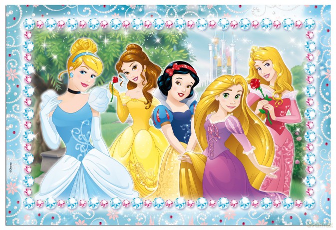 Principesse Disney - Puzzle Double-Face Plus 108 Pz