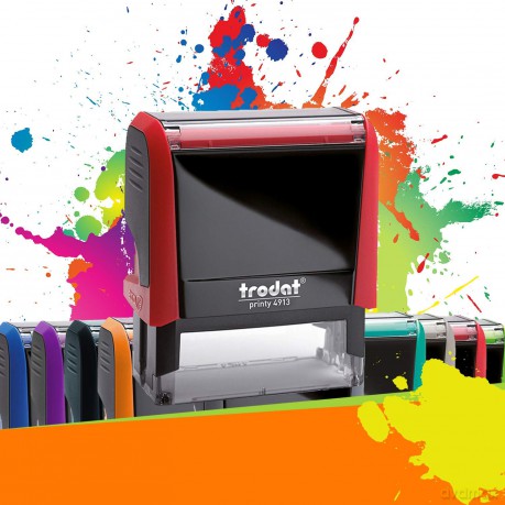 Printy 4913 Rosso Fuoco Tamp.Nero