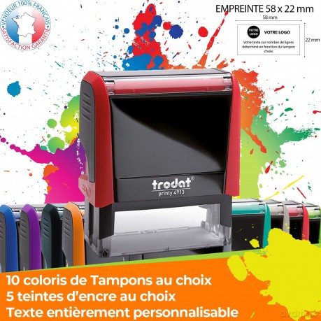 Printy 4913 Rosso Fuoco Tamp.Nero