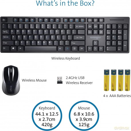 Pro Fit Wireless Set Tastiera+Mouse