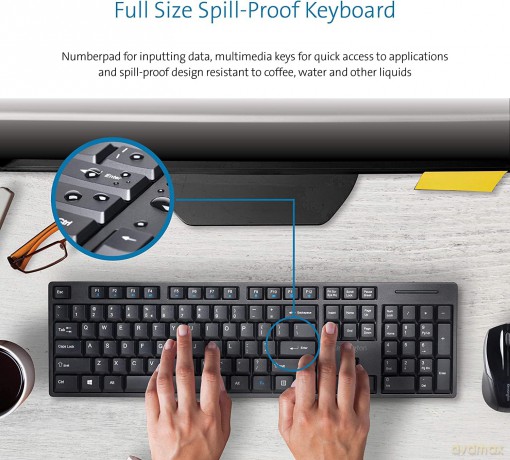 Pro Fit Wireless Set Tastiera+Mouse
