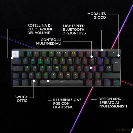Pro X 60 Lightspeed Black