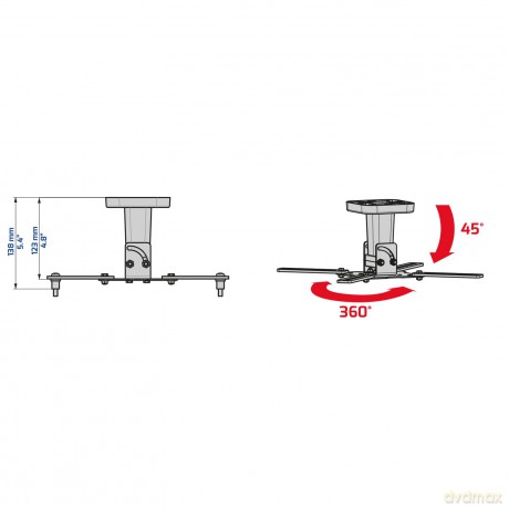Pro100 Supp Soffit Videop White
