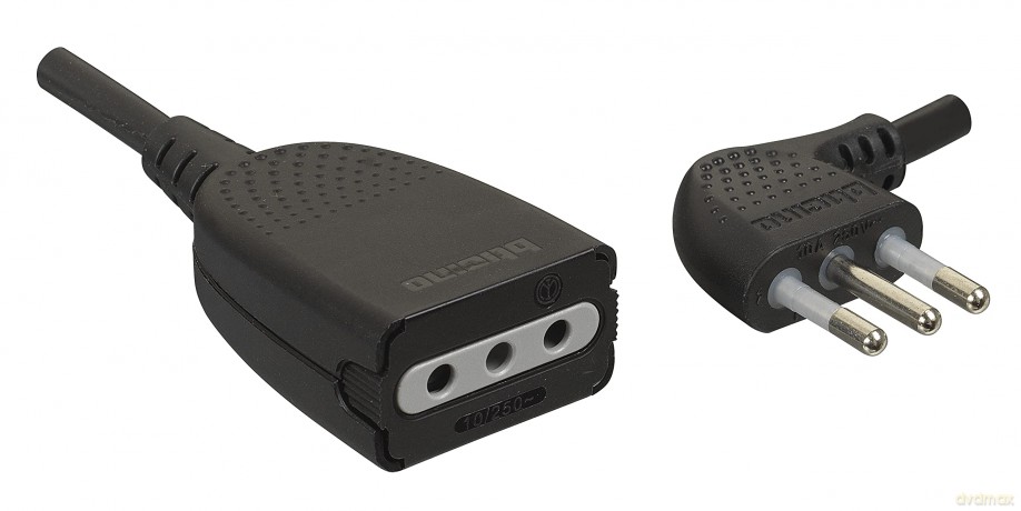 Prolunga 3m 2p+T Sp./Pr.10a Nera