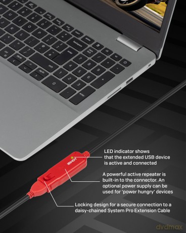 Prolunga Attiva Usb 2.0 Pro 12m