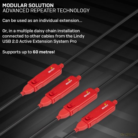Prolunga Attiva Usb 2.0 Pro 12m