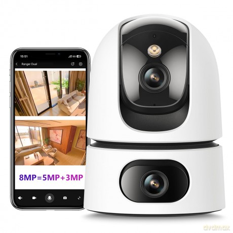 Ptcube Ip/Wi-Fi 6mp 2.8 Ir Mic/Spk