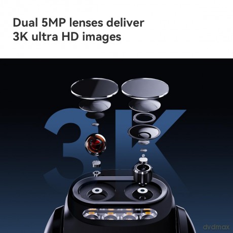 Ptz Ip/Wi-Fi Full-Color 3mp 2.8 Mm