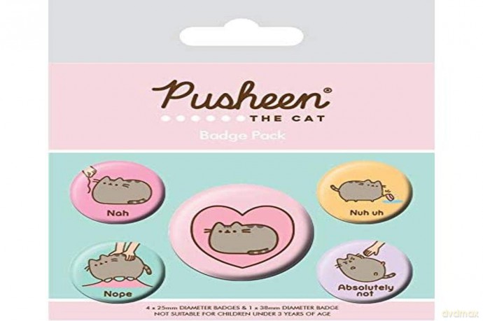 Pusheen: Nah (Badge Pack)