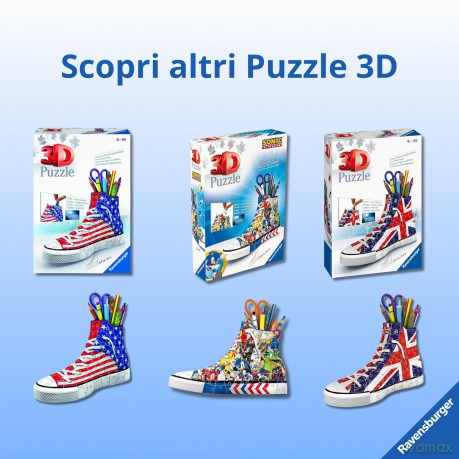 Puzzle 3D 112pz Sneaker Naruto