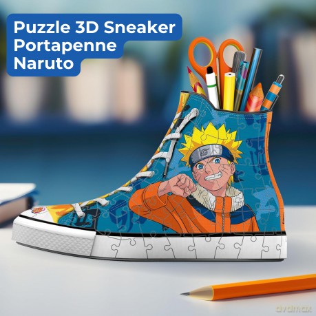 Puzzle 3D 112pz Sneaker Naruto
