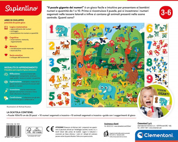 Puzzle Gigante Dei Numeri