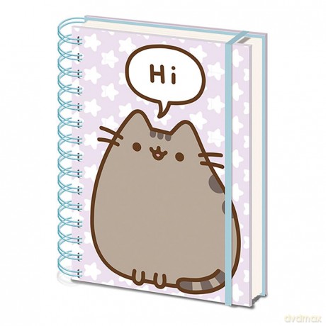 Pyramid International Pusheen Wiro Notebook A5 Pusheen Says Hi Cancelleria
