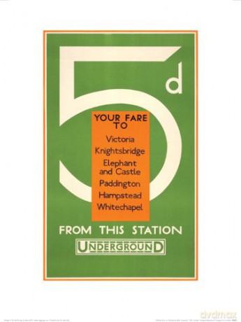 Pyramid International, Poster Con Stampa Artistica, Motivo: London Transport