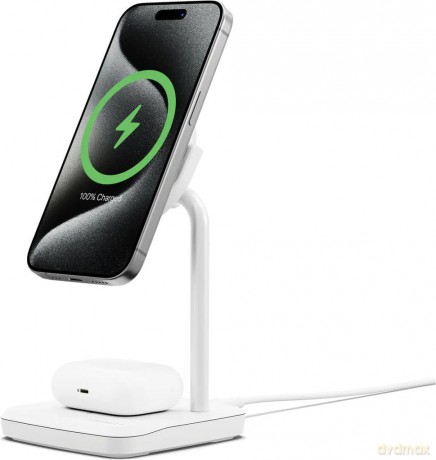 Qi2 2in1 Chargebase - White