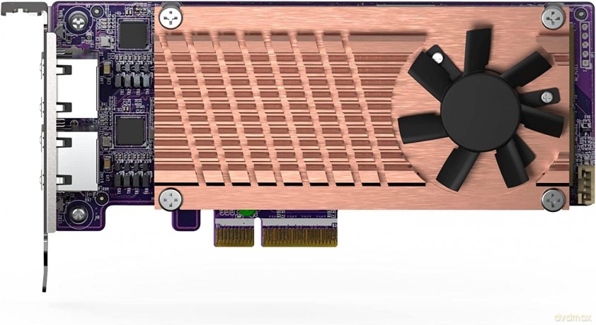 Qnap Qm2-2p2g2t Qm2-Card M.2 Ssd X2 2.5gbe X2