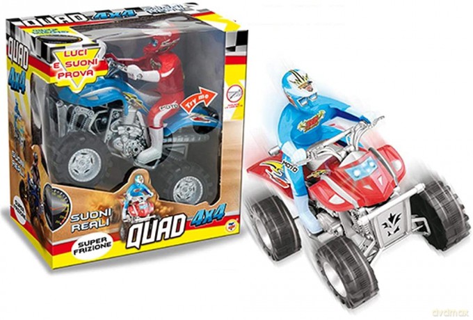 Quad A Frizione Con Luci E Suoni