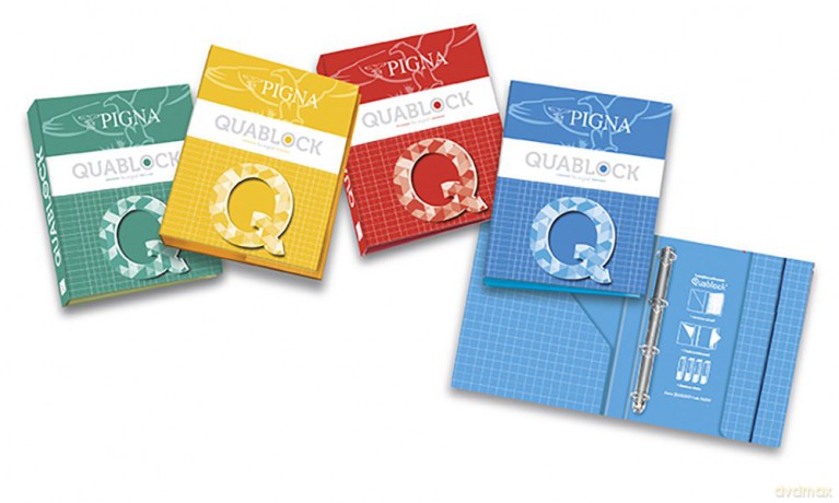 Quaderno Quablock A4/4 Anelli