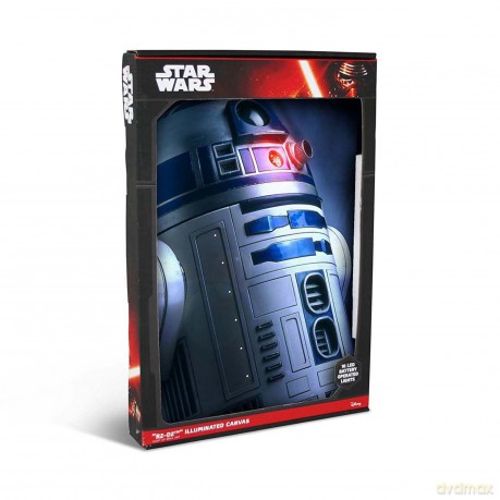 Quadro Luminoso Star Wars - R2-D2