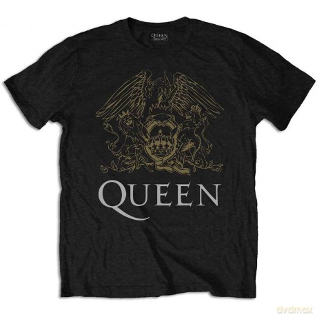 Queen Men's Tee: Crest (X-Large)