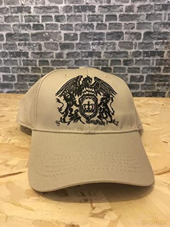 Queen Unisex Baseball Cap: Black Classic Crest