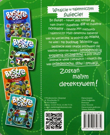 Bystre oko, czyli mały detektyw na wsi [KSIĄŻKA]