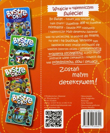 Bystre oko, czyli mały detektyw na budowie [KSIĄŻKA]