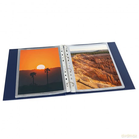 Racc.Europa 22x30 4 Tondi D30 Blu