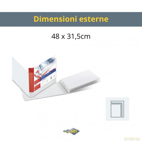Raccogl.Stelvio Ti 42x30 40 4d Bian