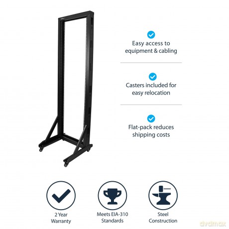 Rack A Telaio Aperto 42u A 2 Staffe