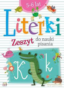 Literki 5-6 lat - zeszyt do nauki pisania [KSIĄŻKA]