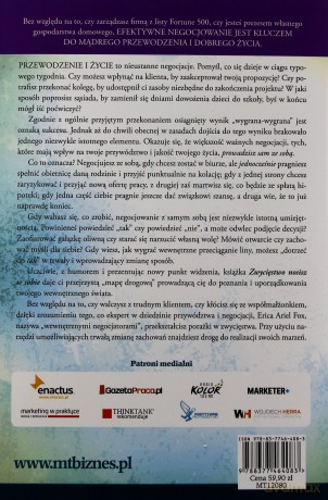 Zwycięstwo nosisz w sobie. Wykorzystaj siłę wewnętrznych negocjatorów - Fox Erica Ariel [KSIĄŻKA]