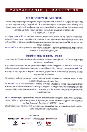 Lojalność 3.0. Jak zrewolucjonizować zaangażowanie klientów i pracowników dzięki BIG DATA i GRYWALIZACJI - Paharia Rajat [KSIĄŻKA]