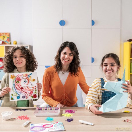 Ravensburger: Be Creative Maxi - Paper Art Unicorn