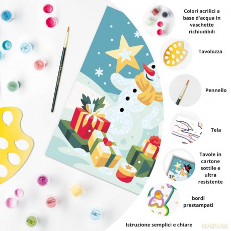 Ravensburger: Creart Serie D Classic - Pupazzo Di Neve