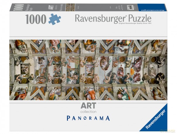 Ravensburger: Puzzle 1000 Pz - Art Collection - Michelangelo: Volta Della Cappella Sistina