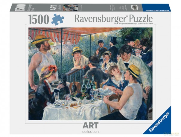 Ravensburger: Puzzle 1500 Pz - Art Collection - Renoir: La Colazione Dei Canottieri