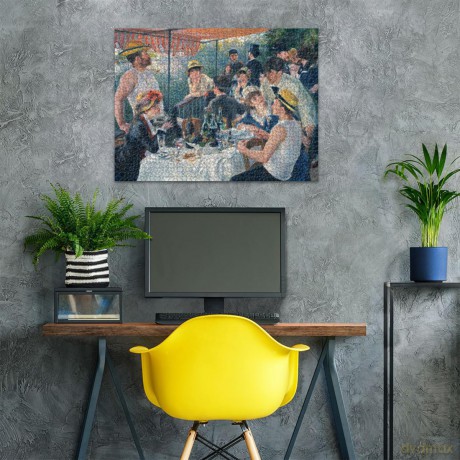 Ravensburger: Puzzle 1500 Pz - Art Collection - Renoir: La Colazione Dei Canottieri