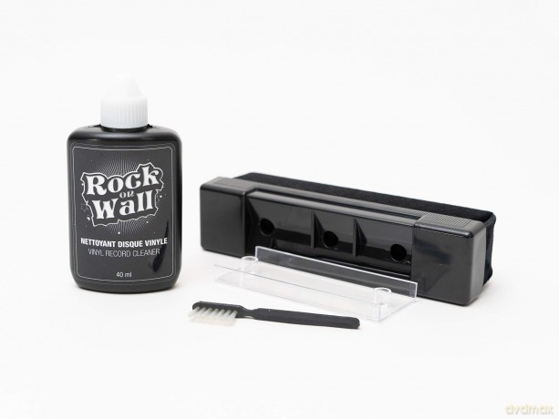 Record Cleaning Kit Incl Velvet Brush And Vinyl Record Cleaner 40ml - Rock On Wall