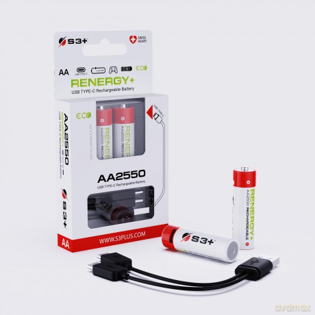 Renergy+ Aa 900mwh-2pz
