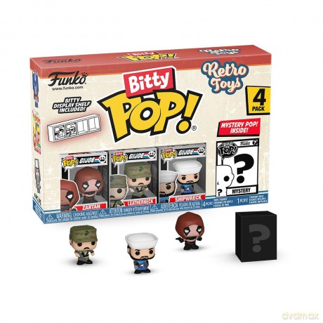 Retro Toys Bitty Pop! Vinyl Figuren 4er-Pack Gi Jo