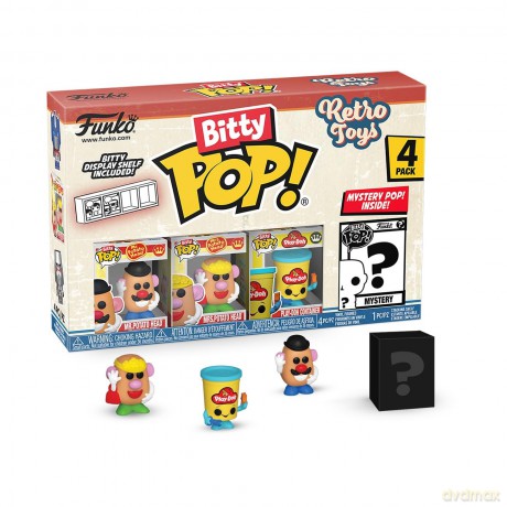Retro Toys Bitty Pop! Vinyl Figuren 4er-Pack Mr. P