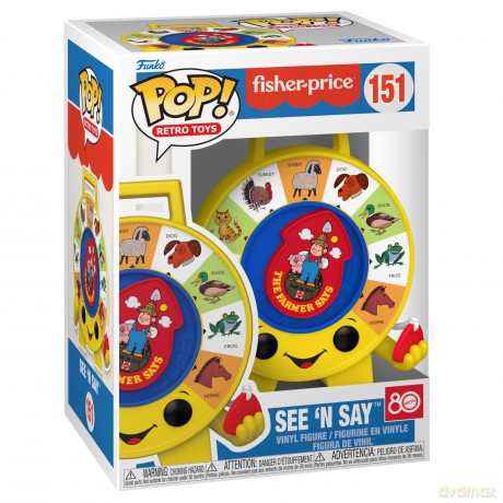 Retro Toys Pop! Vinyl Figur See N Say 9 Cm