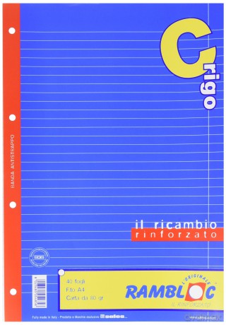 Ricamb Bianco A4 Rigoc 40ff